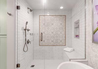Bathroom Remodel, Tile Shower